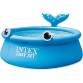 Jolly Whale Easy Set Pool (2m) – Inflatable Kids Swimming Pool for Summer Fun